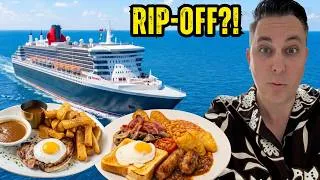 Thumbnail: SPENDING £500 FOR A FULL DAY'S EATING ON A CRUISE! (QUEEN MARY 2)