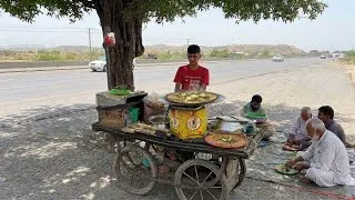 Thumbnail: “HE’S JUST A KID… BUT LOOKS WHAT HE’S SELLING! 😢🔥” | INSANE HIGHWAY STREET CART FOOD COLLECTION VIDE