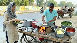 Thumbnail: The Story Behind Pakistan’s Favourite Breakfast 😱 Why SAAG PARATHA Is EVERYTHING | Asian Street FOOD