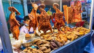 Thumbnail: Must Try! Authentic Roast Duck and Crispy Pork Belly in Cambodia | Cambodia Street Food