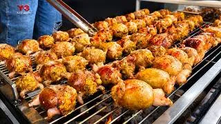 Thumbnail: PopularGrilled Frog Stuffed with Cambodia Spices | Cambodia Street Food
