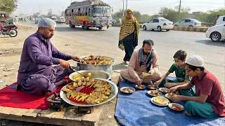 Thumbnail: INSANE 8-HOUR SLOW-COOKED IRANI 🇮🇷 BREAKFAST! 😍 INCREDIBLE ROADSIDE STREET FOOD IN PAKISTAN