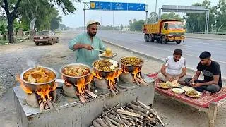 Thumbnail: LEGENDARY SLOW COOKED ROADSIDE BREAKFAST 😍 NON STOP STREET FOOD | PAKISTANI AUTHENTIC STREET FOOD