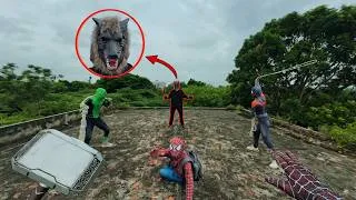 Thumbnail: Team Spider-Man Hunts Down Werewolf Inside an Abandoned Hunting Lodge ( Action POV )