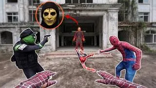 Thumbnail: Team Spider-Man Hunts Down Slasher Purge Cross at an Underground Bunker ( Action POV )