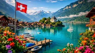 Thumbnail: PARADISE Villages in Switzerland 4K 🇨🇭 Iseltwald Walking Tour