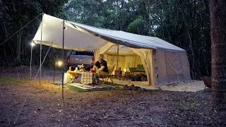 Thumbnail: Rain On Tent | Peaceful Solo Camping In Rain