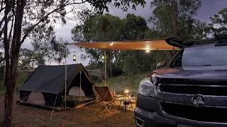 Thumbnail: Off-Grid Solo Camping ASMR | Hidden Campsite | Nature Sounds For Sleep