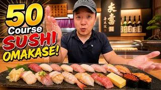 Thumbnail: I Ate a 50-COURSE Sushi Omakase at Tokyo's MOST LEGENDARY Sushi Shop! 🍣