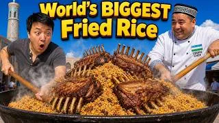 Thumbnail: World's BIGGEST FRIED RICE! Top 10 Best LOCAL EATS in Uzbekistan