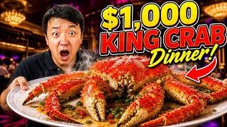 Thumbnail: I Tried Las Vegas's MOST EXPENSIVE King Crab Dinner & it was INSANE!