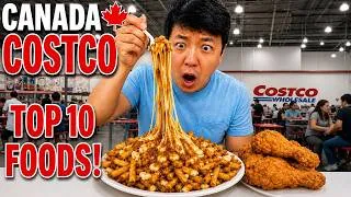 Thumbnail: Top 10 Things You NEED TO EAT at Costco Canada! 🤯🌭