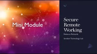 Thumbnail: Mini Module - Secure Remote Working