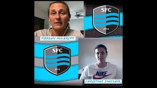 Thumbnail: Tiffeny Milbrett and Christine Sinclair chat with Strike FC