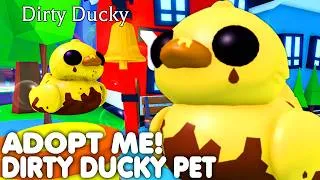 Thumbnail: 🔥HOW TO GET NEW EXCLUSIVE DIRTY DUCKY PET IN ADOPT ME!😱 NEW ADMIN ABUSE PET! ROBLOX