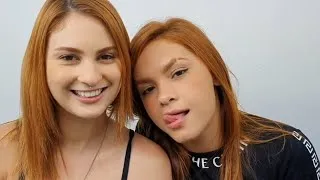 Thumbnail: Lesbian Kissing - Forcing and dominating my straight best friend to kiss me.
