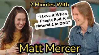 Thumbnail: Why Matt Mercer LOVES When You Fail in DnD