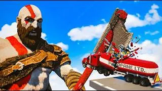Thumbnail: Cars vs God of War | Teardown