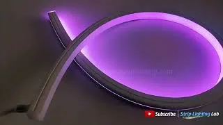 Thumbnail: DMX512 Top Bend Silicone Neon Flex | 24V Addressable LED Neon Strip Factory Direct