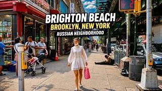 Thumbnail: Russian Neighborhood In New York - Walking Brooklyn Brighton Beach