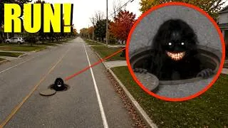 Thumbnail: If you ever see this creature in the hole, RUN AWAY FAST!