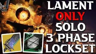 Thumbnail: LAMENT ONLY 3 PHASE ON ZOETIC LOCKSET | Stronghold Titan Build | Swording Every Boss