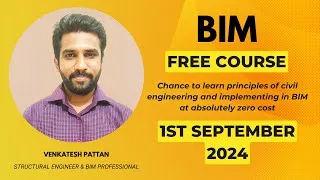 Thumbnail: Free course on Building information modelling | BIM | Structural design | Architectural Planning