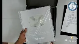 Thumbnail: Unboxing Silver Play Button from YouTube | 100K Subscribers Reward | Award from YouTube