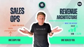 Thumbnail: Revenue Architecture vs. Sales Operations: The $5M Hire That Won't Fix Your Growth