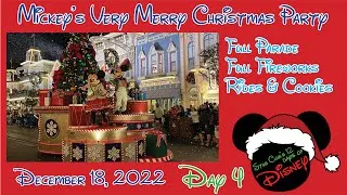 Thumbnail: Mickey's Very Merry Christmas Party Dec. 18, 2022 with Full Parade & Fireworks Show at Magic Kingdom