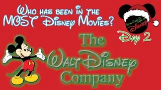 Thumbnail: Who has been in the MOST Disney movies? |Disney Animation and Live Action Movies| 12 Days of Disney