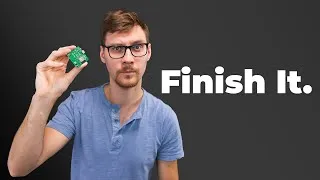 Thumbnail: How to actually finish a project (every time)