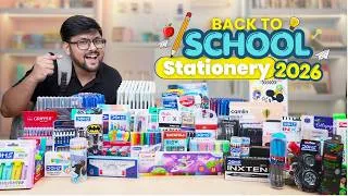 Thumbnail: Back to School Stationery 2026 🎒 | Complete Stationery Guide ! StudentYard