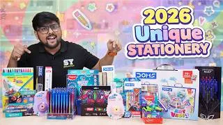 Thumbnail: 2026’s Most Unique Stationery Launches 🤯 | Pens, Pencils & Art Supplies Review!