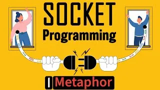 Thumbnail: Socket Programming explained with Metaphor |E1|