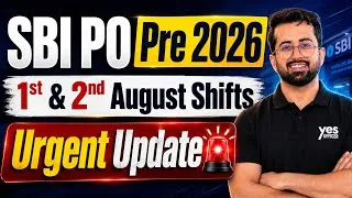 Thumbnail: SBI PO Pre 1,2 Aug Students, Something for you.