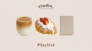 Thumbnail: no pressure, just peace ☕️ — gentle lo-fi jazz for calm focus