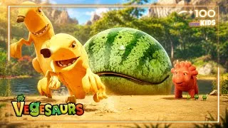 Thumbnail: 🌽 The Pea-Rexes strike again! - Studio100 KIDS Englisch