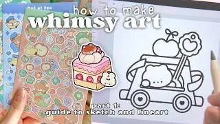 Thumbnail: guide to clean and perfect lineart: sharing my favorite sketching and lineart tips on Procreate ꣑ৎ✿