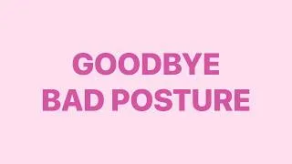 Thumbnail: SAY GOODBYE TO BAD POSTURE IN 3MIN//FIX NECK HUMP AND PELVIC TILT
