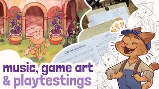 Thumbnail: Music, Game Art & Playtestings! ★ || devlog GOLEMBERT #16