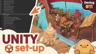 Thumbnail: Unity Setup for our Indie Game! || GOLEMBERT Devlog #11