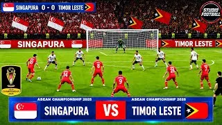 Thumbnail: 27 Juli 2026 | Singapura vs Timor Leste | ASEAN CHAMPIONSHIP 2026 | Full Match | Simulasi FC 26