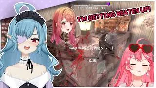 Thumbnail: VTuber reacts to "Hololive JP - When Miko & Subaru Try to Teach Ririka 7 Days to Die"