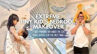 Thumbnail: Extreme 7.25SQM Tiny Bedroom Makeover + Under The Sea Wall Mural | Studio Ploy