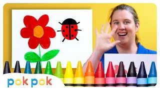 Thumbnail: How To Draw a Ladybug! 🐞 | Kids Arts & Crafts | Pok Pok