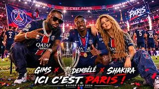 Thumbnail: GIMS x SHAKIRA – ICI C'EST PARIS ! 🔴🔵 | PSG ANTHEM 2026 | Studio Pop Paris