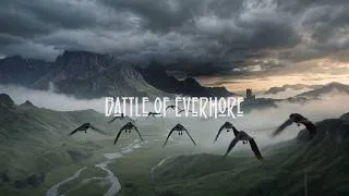 Thumbnail: Led Zeppelin | The Battle of Evermore | AI-Generated Visual Journey Through Middle-earth