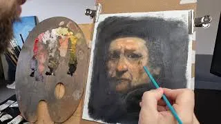 Thumbnail: Did I Ruin This Rembrandt Study? | Session 2: Pushing Light & Saturation