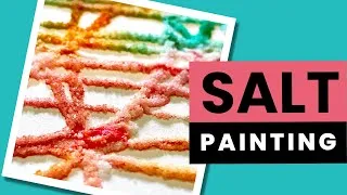 Thumbnail: Salt Painting | Great STEAM and process art project for kids!